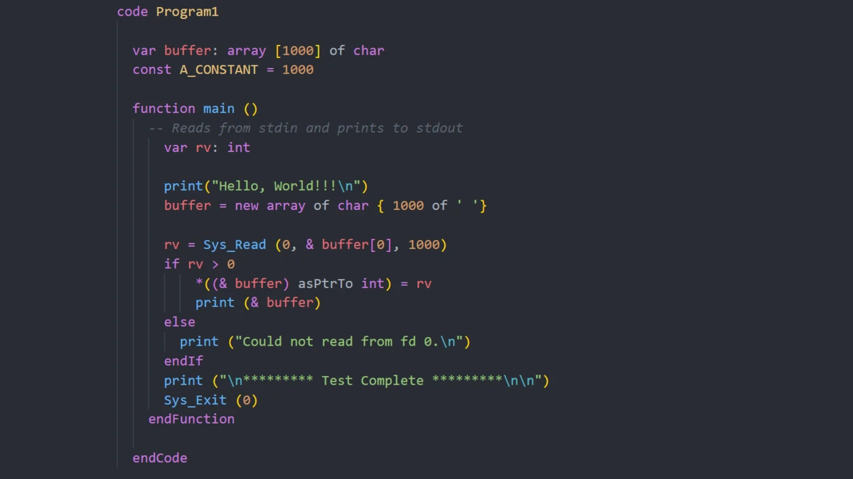 KPL Linter screenshot